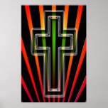 RAYS OF LOVE CROSS POSTER