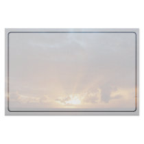 Rays of the Sun at Dawn Stationery Design