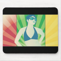 rays of vector mousepads