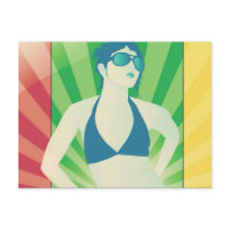 rays of vector postcards by IDTHIEF rays of vector postcards
