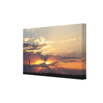 Rays Wrapped Canvas canvas prints