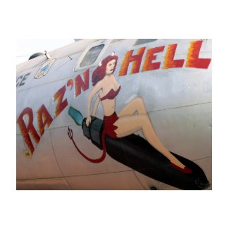 Raz;n Hell apron