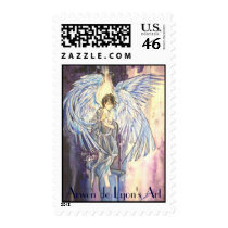 Raziel Postage Stamp