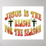 Razón de la estación Pascua Posters