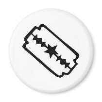 Razor blade magnets