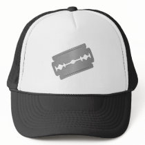 Razor Blade on a cap hats