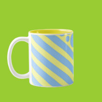 Razzle Dazzle Yellow Mug mugs