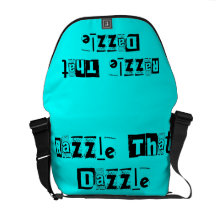 Razzle That Dazzle Text Messenger Bags