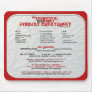 RB CheatSheet Mousepad