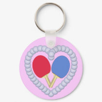 RB Ping Pong Paddle Heart