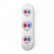 RB Ping Pong Paddle Heart skateboards