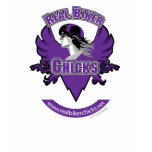 Two tone Real Biker Chicks women's shirt RBC Logo_womens shirt