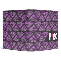 RBC purple diamonds binders