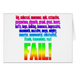 RBF Rainbow cards