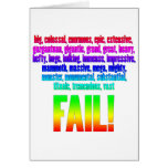 RBF Rainbow cards