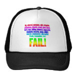 RBF Rainbow hats