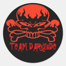 rbskull, TEAM DARKSIDE Stickers