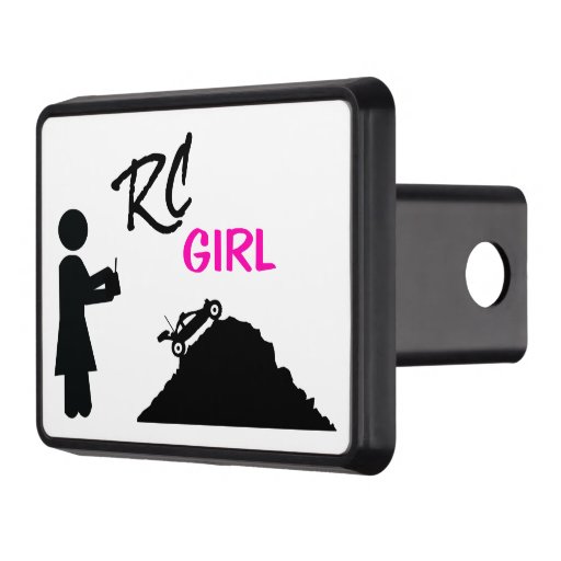 RC Girl Tow Hitch Covers Zazzle