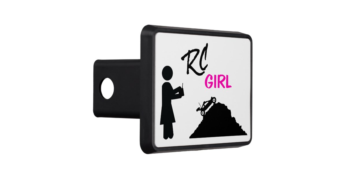 RC Girl Tow Hitch Covers Zazzle