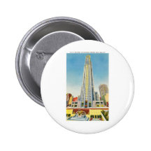 RCA Building, Rockefeller Center, New York Button