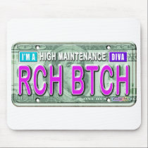 RCH BTCH Mousepad by BratInTheHat RCH BTCH Mousepad