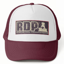 RDP Aged Logo Hat by radardogproductions RDP Aged Logo Hat