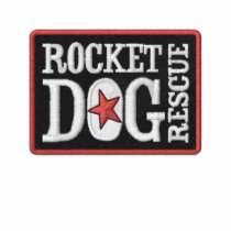 RDR Logo Embroidered (red/blk) embroidered shirts by RocketDogRescue RDR Logo Embroidered (red/blk) embroidered shirts