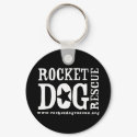 RDR Logo (wht/blank star) keychains by RocketDogRescue RDR Logo (wht/blank star) keychains