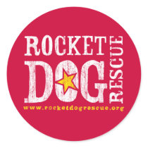 RDR Logo (wht/goldenrod) stickers
