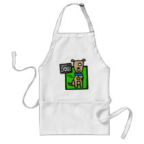 RDR - Todd Parr (brown dog) Apron