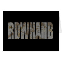 RDWHAHB CARDS