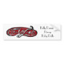Re-Belly-ous Logo 1b, Belly DancingPin-upBaby D... Bumper Stickers