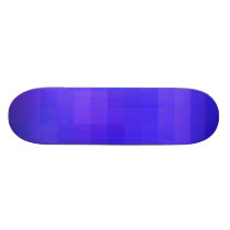 Re-Created Coloured Squares Skateboard