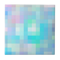 Re-Created Coloured Squares Tiles