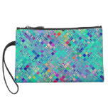 Re-Created Mosaic Wristlet Clutches