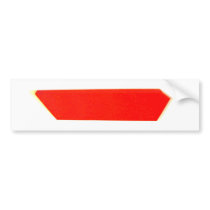 Re-Created Painting in Space Bumper Sticker