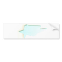 Re-Created Painting in Space Bumper Stickers