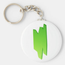 Re-Created Painting in Space Key Chain
