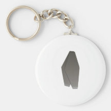 Re-Created Painting in Space Keychain