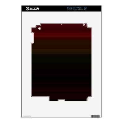 Re-Created Spectrum Decal For iPad 2