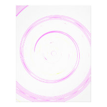 Re-Created Spin Painting Custom Letterhead