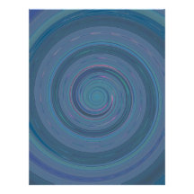 Re-Created Spin Painting Custom Letterhead