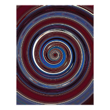 Re-Created Spin Painting Customized Letterhead