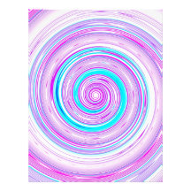 Re-Created Spin Painting Letterhead