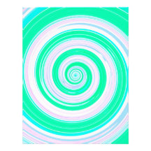 Re-Created Spin Painting Letterhead