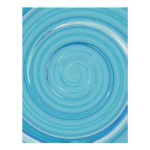 Re-Created Spin Painting Letterhead Design
