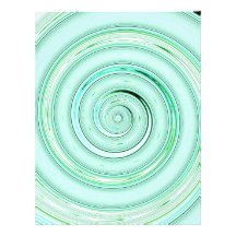 Re-Created Spin Painting Letterhead Design