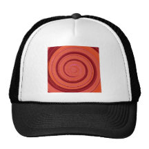 Re-Created Spin Painting Mesh Hat