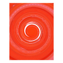 Re-Created Spin Painting Personalized Letterhead