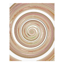 Re-Created Spin Painting Personalized Letterhead